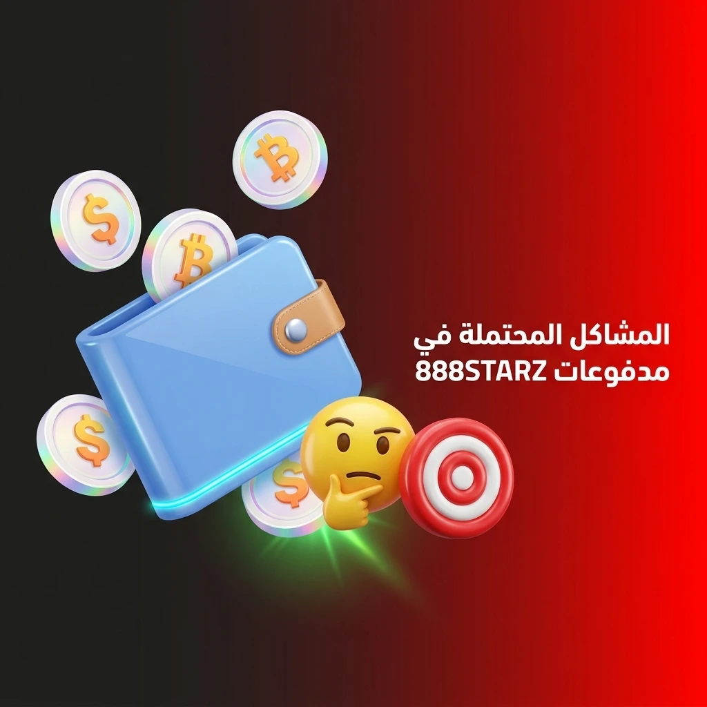 دليل حل المشاكل المحتملة في مدفوعات 888STARZ، مثل تأخر الأموال، رفض المعاملات، وصعوبة السحب.